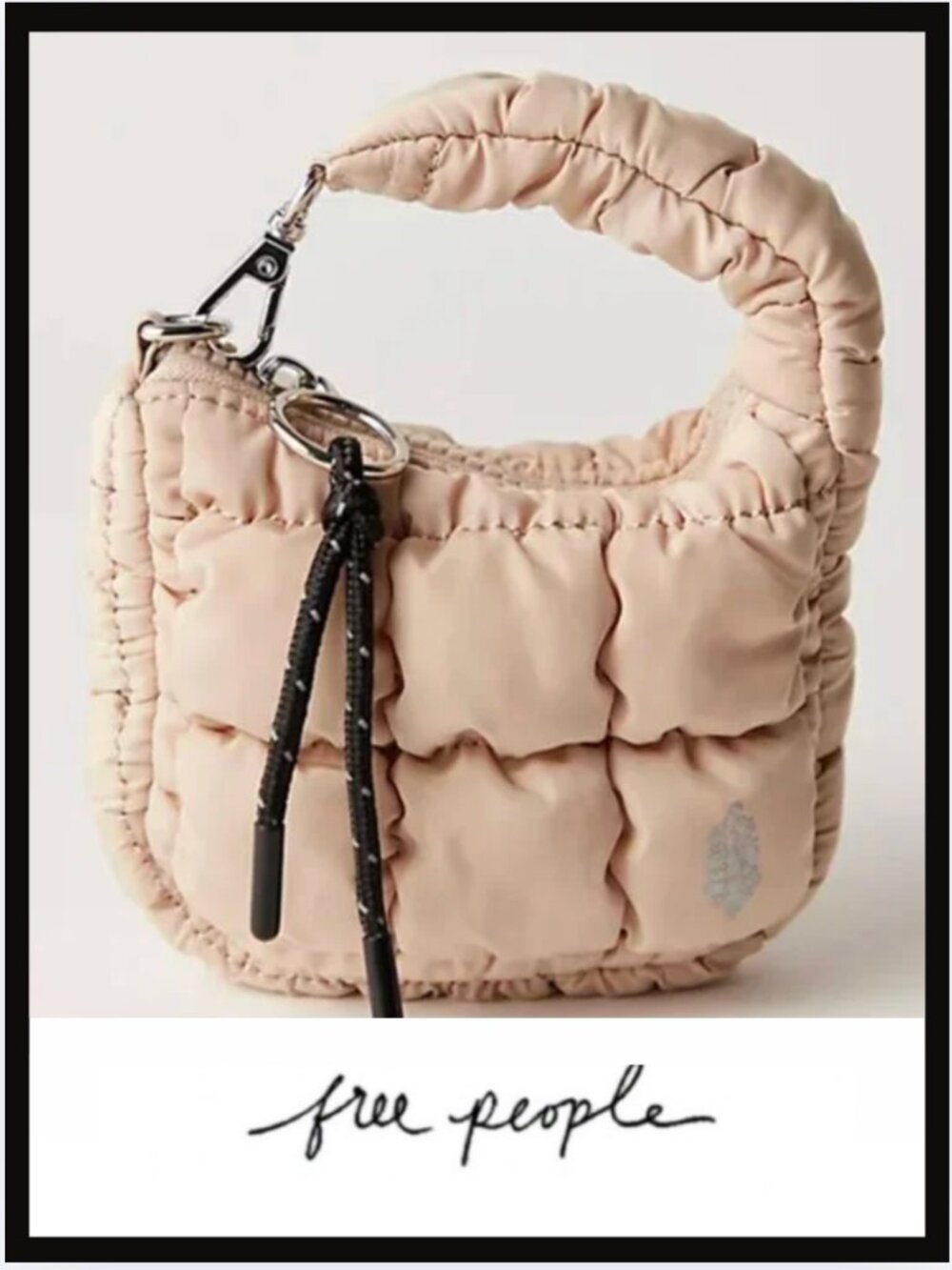Free People Quilted Micro Pouch